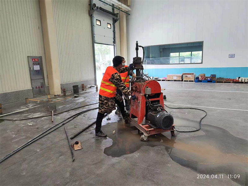 仁怀厂房地面下沉塌陷注浆加固施工